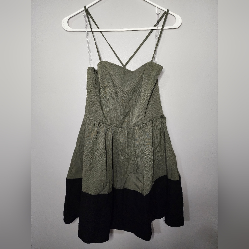 Row A Olive Dress Size Small NWOT